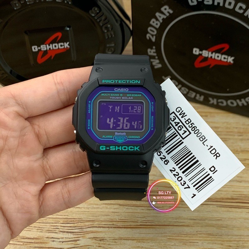 READY STOCK 100 ORIGINAL CASIO G SHOCK GW B5600BL 1 PETAK JOKER Shopee Malaysia