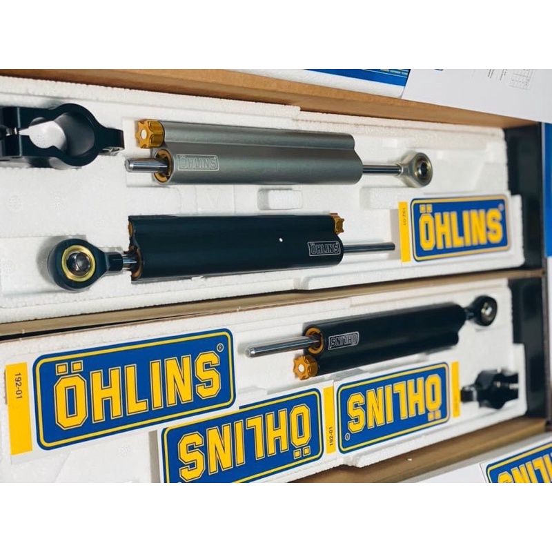 OHLINS STEERING DAMPER 100% ORIGINAL SD008/SD007/SD001 STROKE 63Ti ...