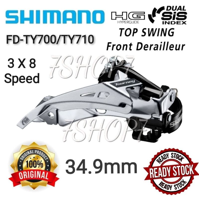 🔥Shimano🔥 Original Genuine Shimano Tourney FD-TY700/TY710 Bicycle 7/8 ...