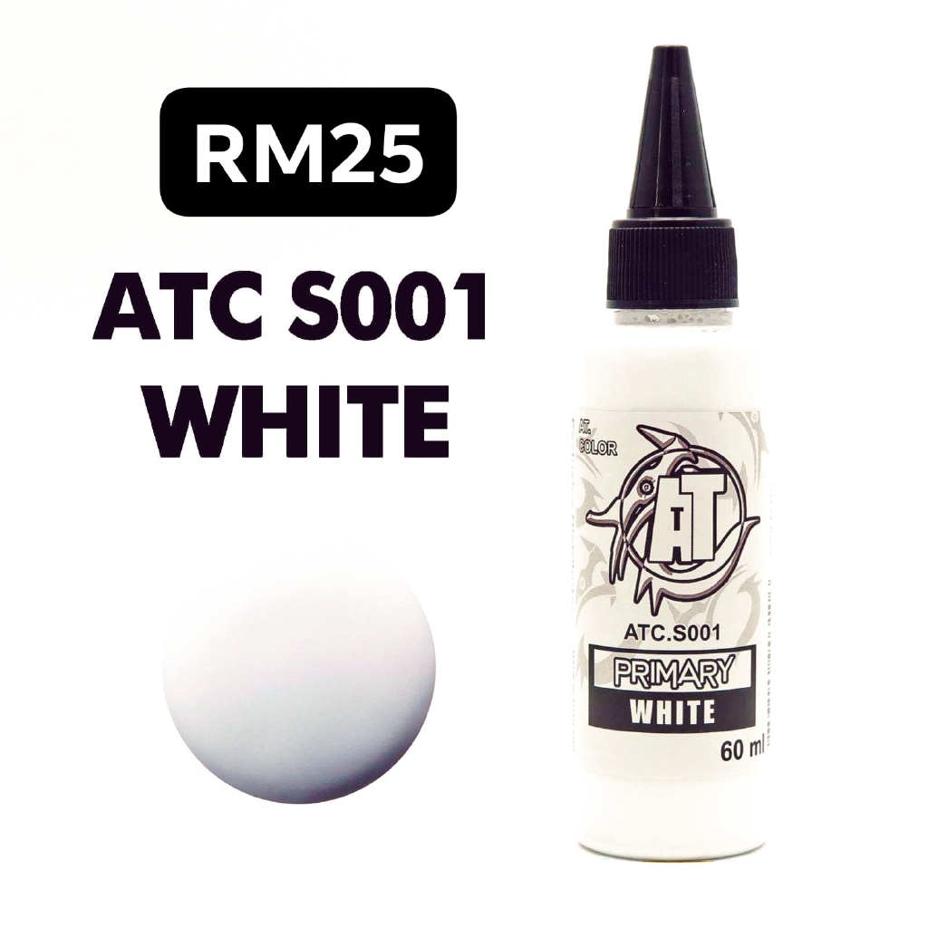 AT Color S001 White (60ml) | Shopee Malaysia