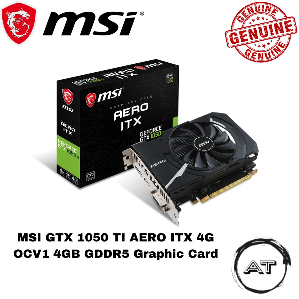 Msi geforce gtx 1050 online ti gaming 4gb gddr5