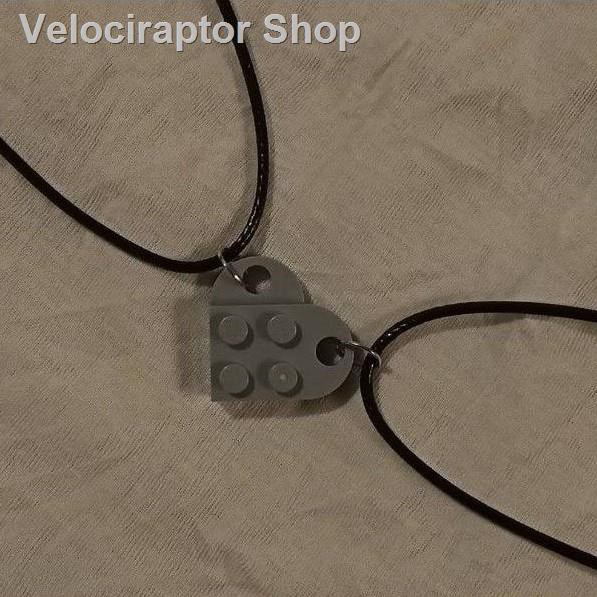 Lego heart deals necklace couple