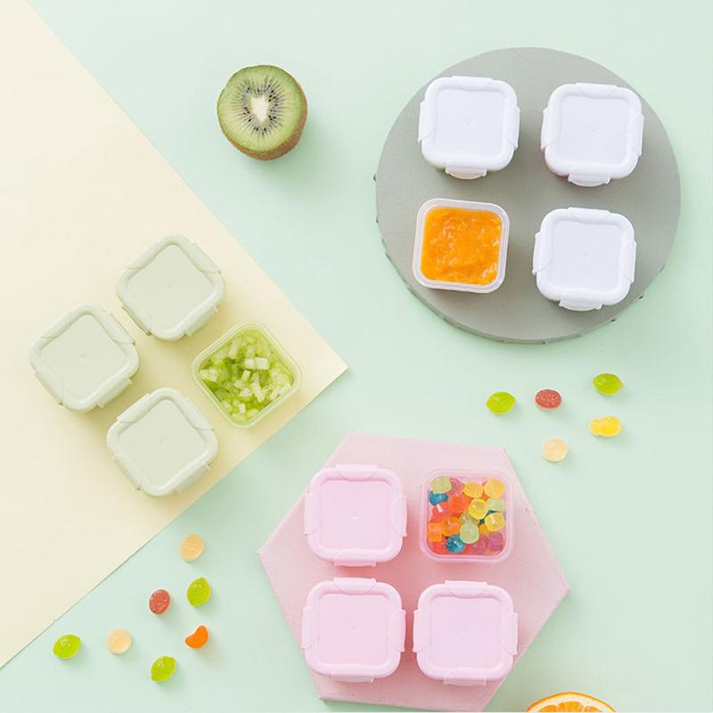Food Storage Container Small Plastic Moisture-proof Containers Mini Box ...