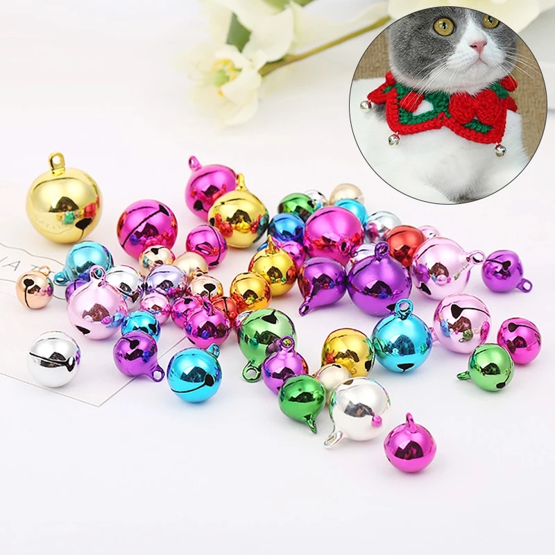 10pcs Small Jingle Bells Metal Bells Christmas Tree Party Decoration Diy  Craft