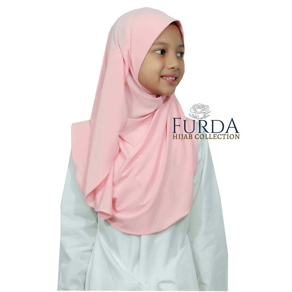 Furda Amira Hijab - Peach Puff | Shopee Malaysia