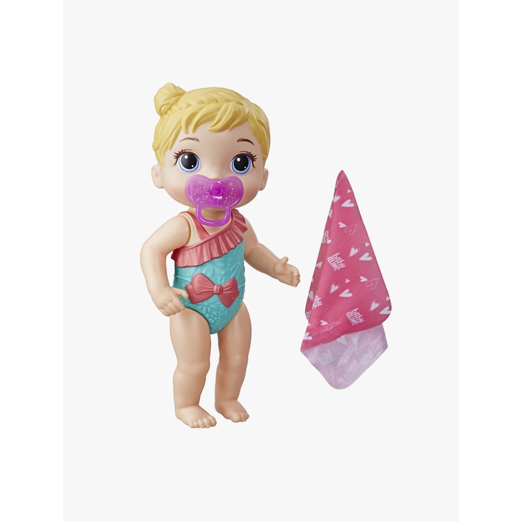 Baby Alive Splash n Snuggle Baby Doll Can Take Bath Swim Original Hasbro Shopee Malaysia