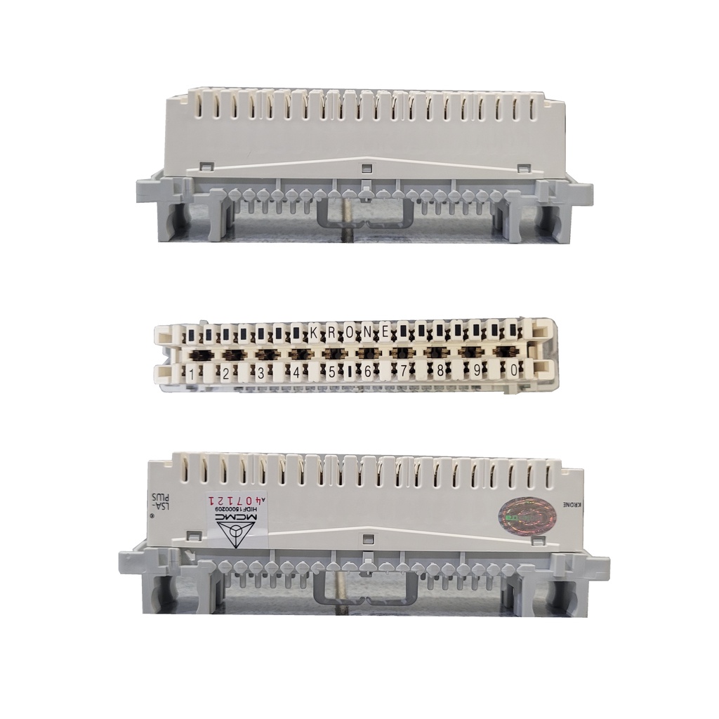 Krone LSA-PLUS 2 Disconnection Module, 10-pair, PROFIL mounting ...