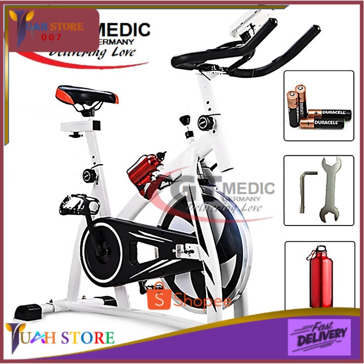 FREE GIFT Fitness Iron Wheel Exercise Bicycle Cycling Gym Fitness Spin Bike Shopee Malaysia