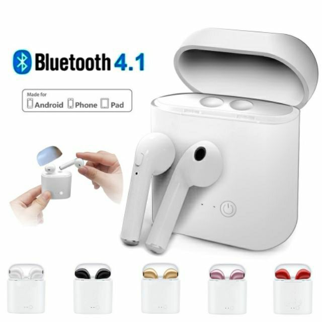 i7S TWS Twins Wireless Earbuds Mini Bluetooth Earphone - Ready Stock ...