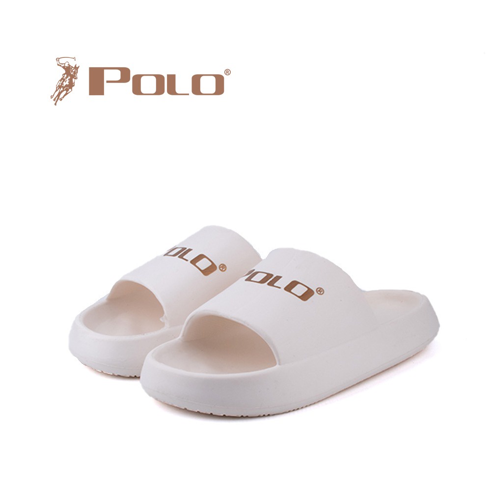 White best sale polo sandals