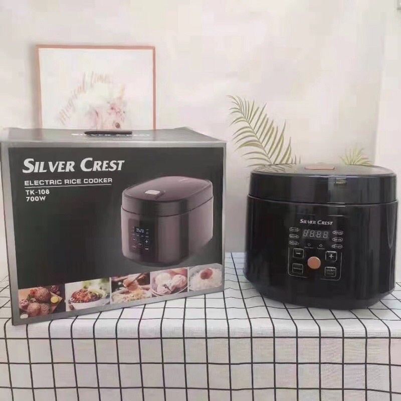 5 star E-Mall Rice cooker Smart 24-hour appointment rice cooker sliver ...