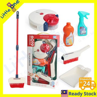 Kids Cleaning Set - 7Pcs Toddler Broom and Cleaning Set with Toy Vacuum  Cleaner, Pretend Play Children House Cleaning Toys, Christmas Birthday Gift