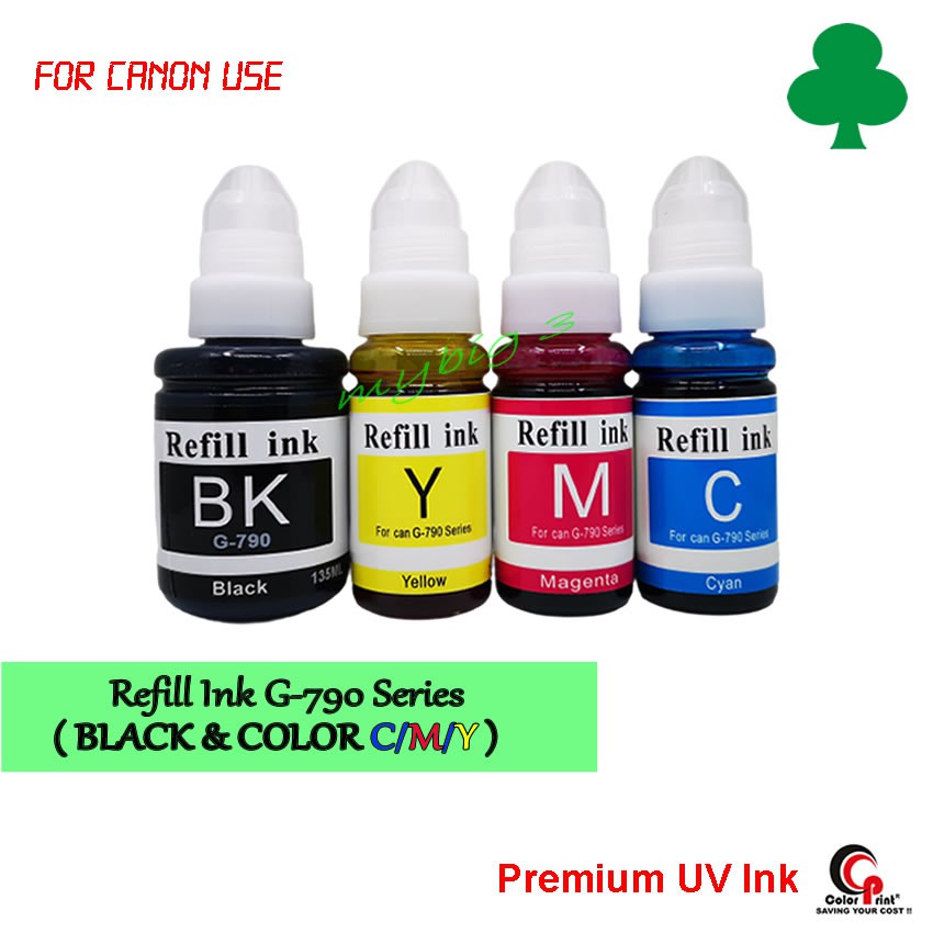 ColorPrint Pigment Refill Ink for CANON G Series (@Each) | Shopee Malaysia