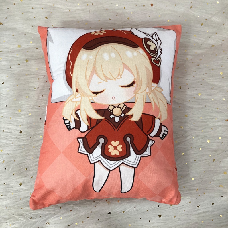 New Creative Genshin Impact Cute Pillow Sleeping Kazuha Plush Toy Hutao ...