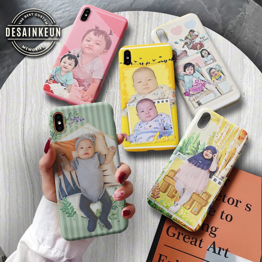 Custom Casing HP Cartoon Design- Kids (Real Photo To Cartoon) | Shopee ...