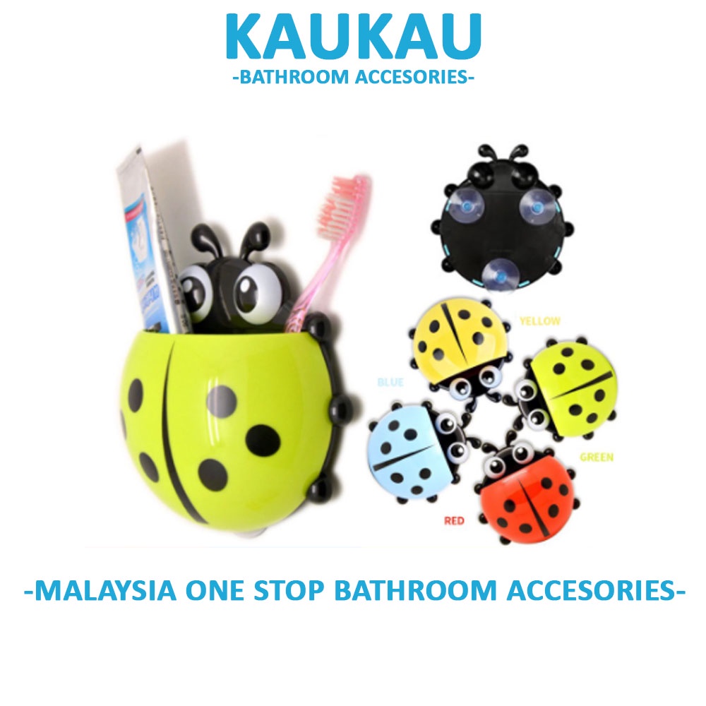 KAUKAU Bekas Berus Gigi Ladybird Ladybug Design Toothbrush Toothpaste ...