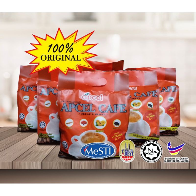 APCEL CAFE 💯 ORIGINAL HQ + FREE GIFT | Shopee Malaysia
