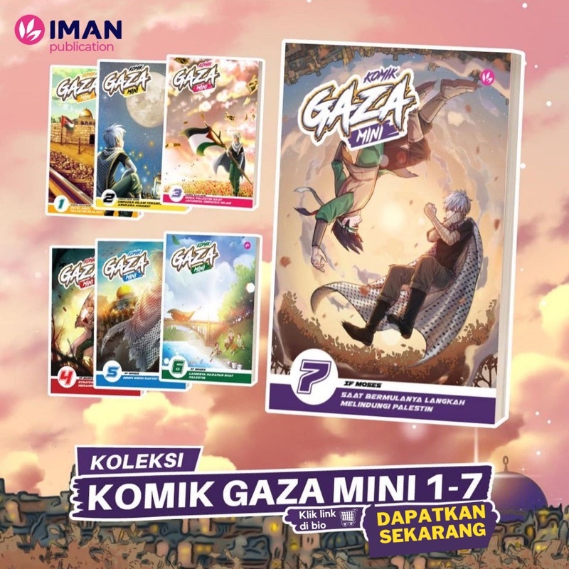 Siri Komik Gaza Mini Sejarah Palestin 1-7 by IF Moses | Shopee Malaysia