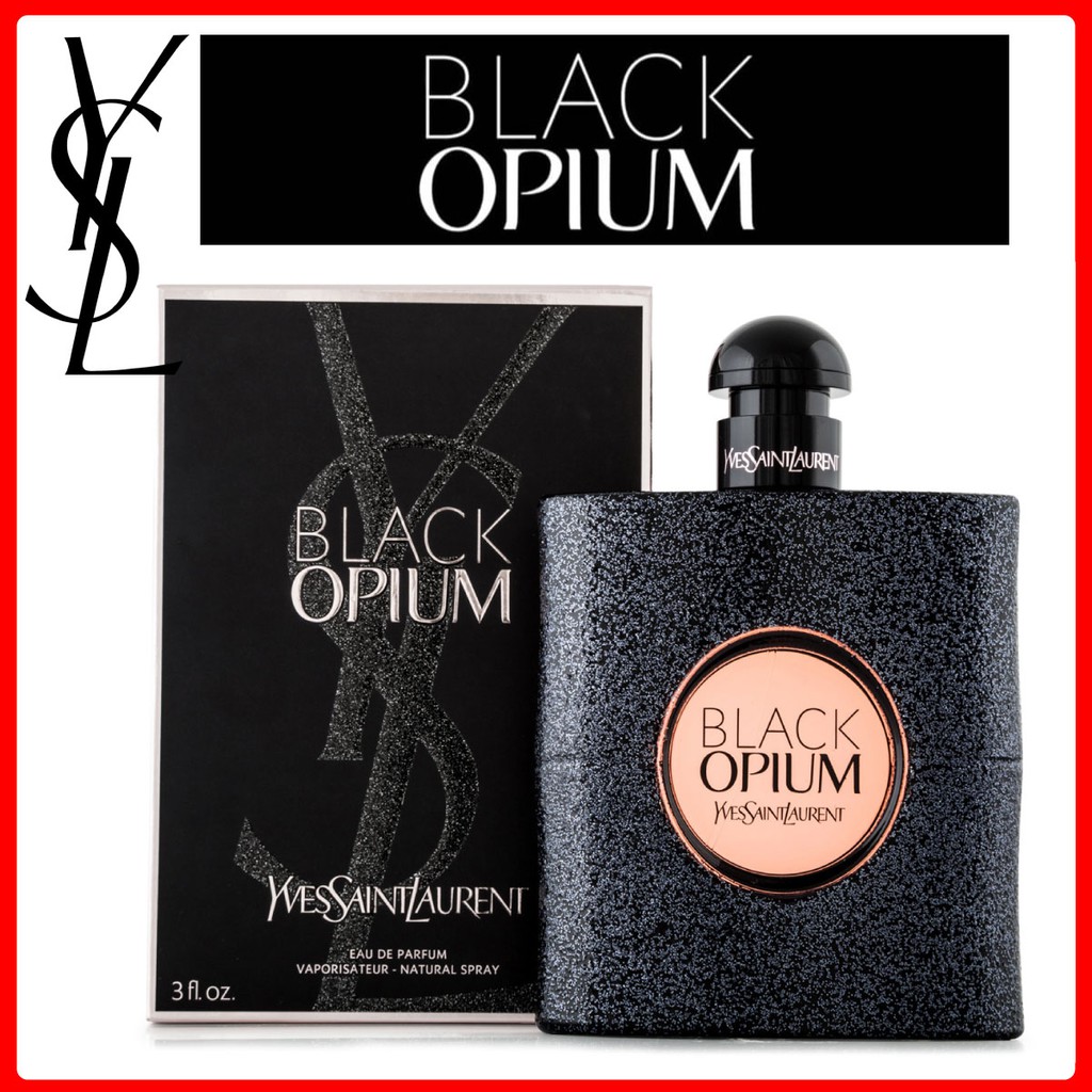 YSL Black Opium 90ml Eau De Parfum | Shopee Malaysia