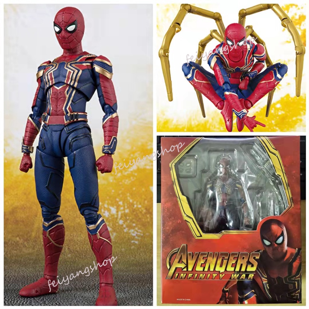 Spiderman infinity store war muñeco