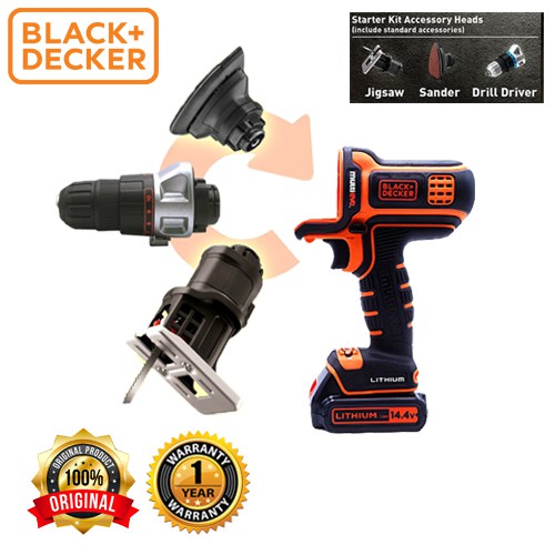 Black and Decker 14.4V Multi-Tool MultiEvo EVO143