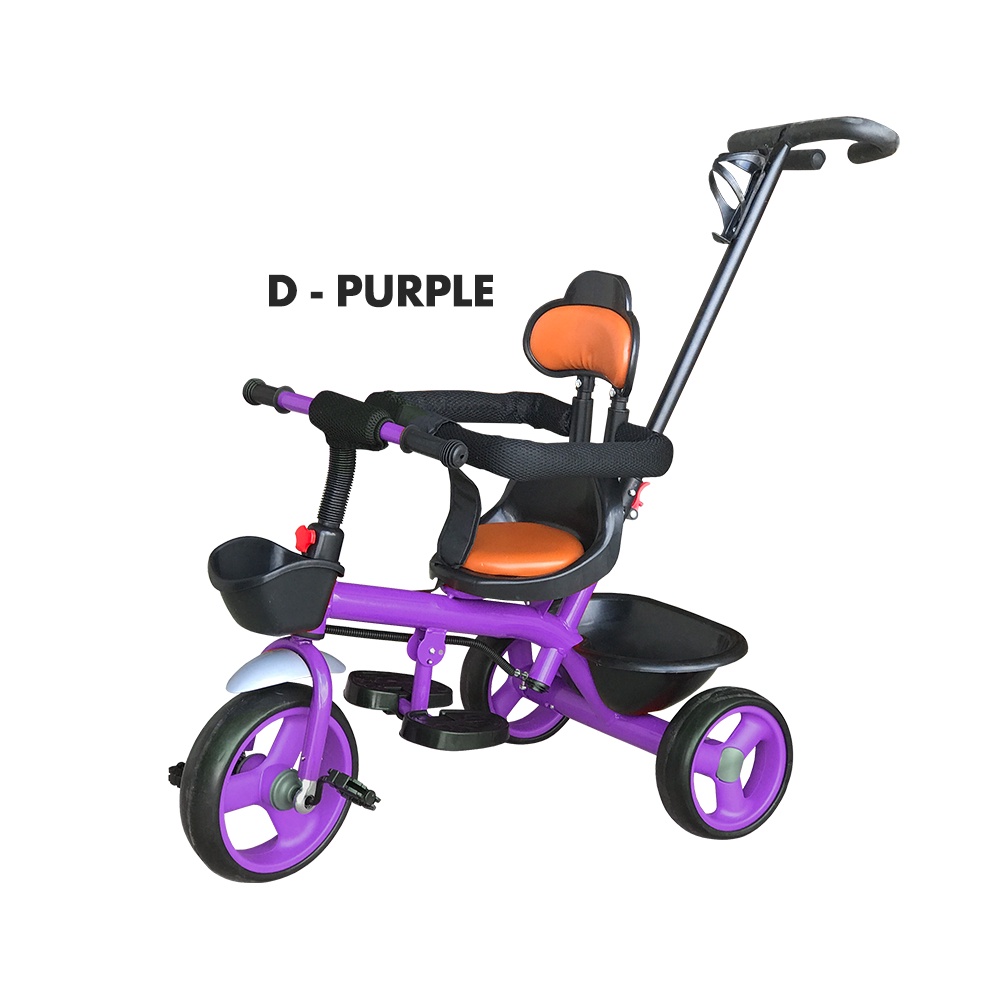 With Handle Kids Tricycle Cycling Kid Bike 1-6Year Children Tricycle ...