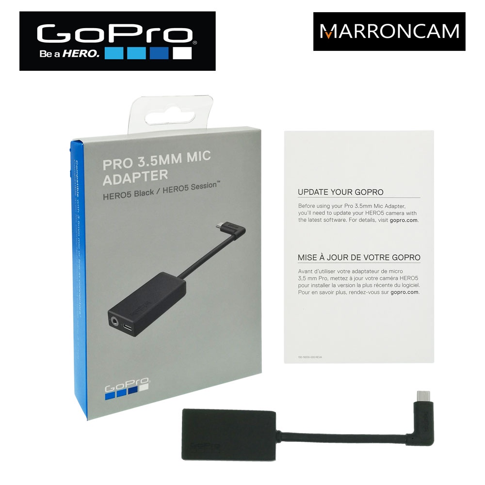 GoPro Pro 3.5mm Mic Adapter(HERO 9/10/11/12/13) | Shopee Malaysia
