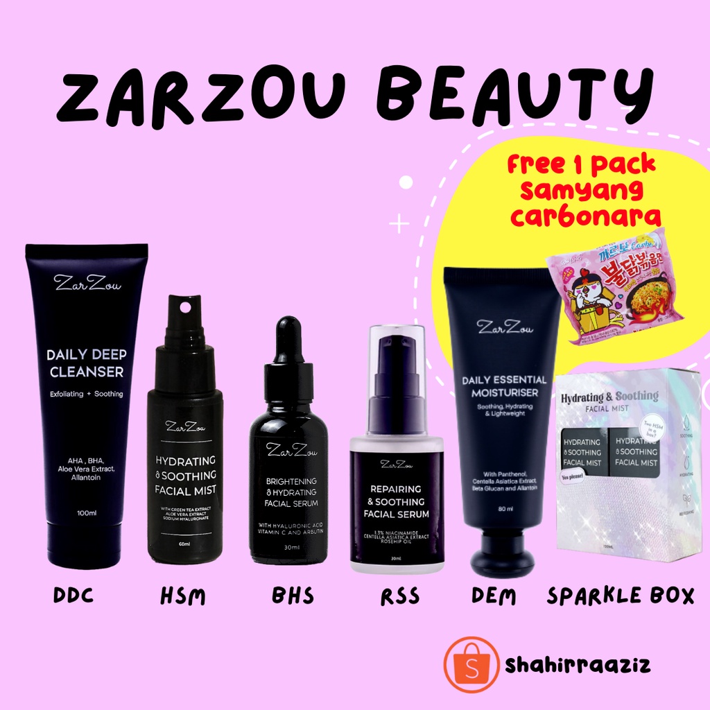 [READY STOCK] ZarZou Brightening & Hydrating Serum [BHS] / Repairing ...