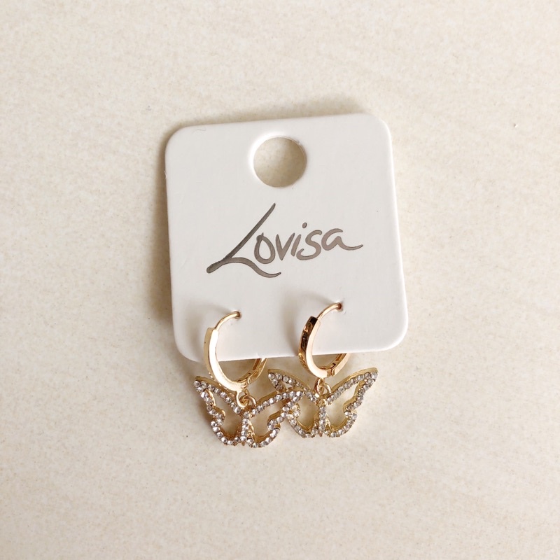 Lovisa - ROTATE AND REPEAT. Gold Plated Sterling Silver earrings