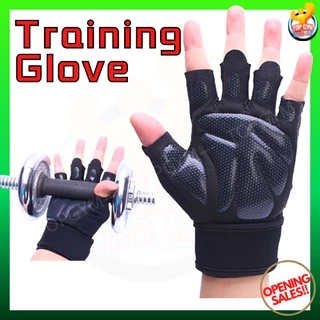 Cheap 1 Pair Professional High Elasticity Quick Release Fishing Gloves  Spring And Summer Gym Workout Fitness Gloves Outdoor Sports