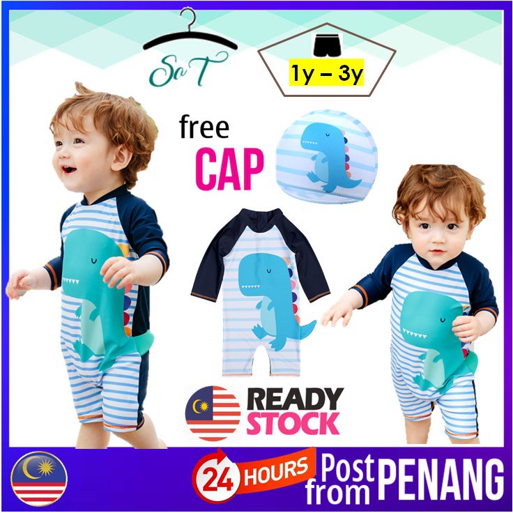 [120]🇲🇾PENANG READY STOCK 🌸One Piece Boy Girl Kids Infant Short Sleeve