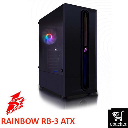1st Player RB-3 Tempered Glass ATX Gaming Casing | Shopee Malaysia