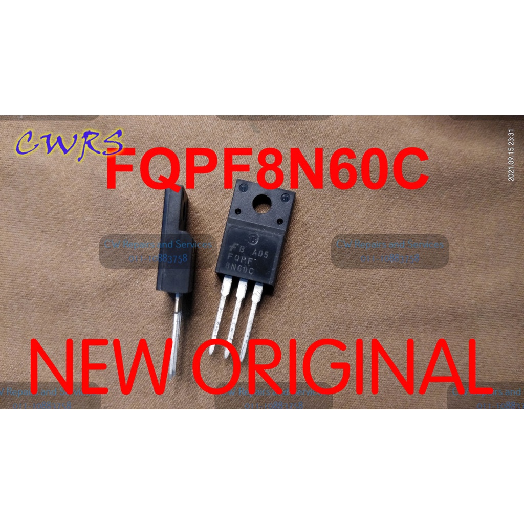 FQPF8N60C 8N60C TO-220 MOSFET NEW ORIGINAL | Shopee Malaysia
