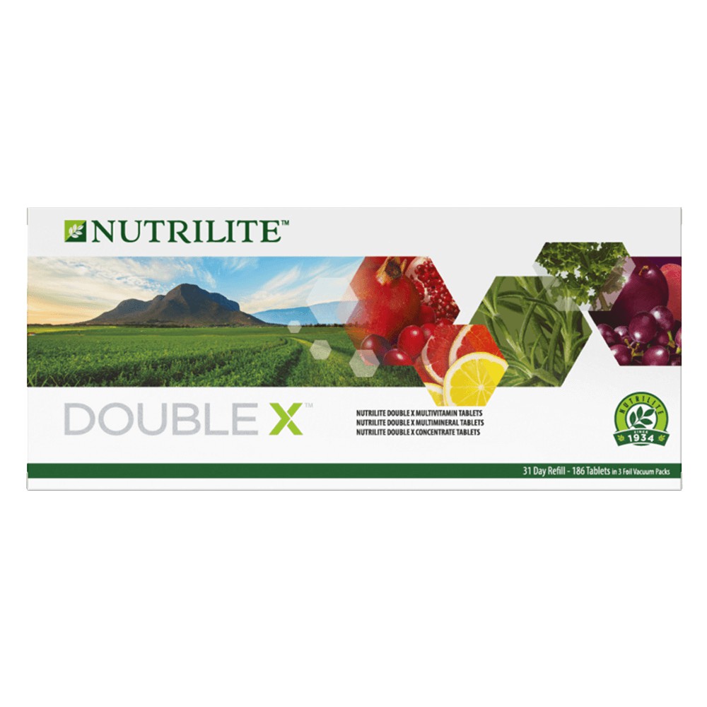 NUTRILITE DOUBLE X Multivitamin/Multimineral/Concentrate Refill & Authentic from AMWAY