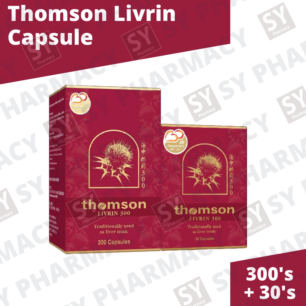 Thomson Livrin 300mg 300's+30's (Exp 06/2026) Shopee Malaysia