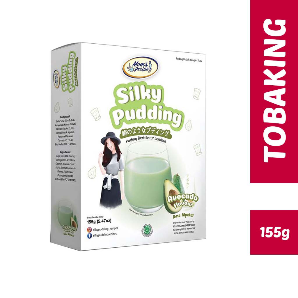 SILKY PUDDING Forisa Mom's Recipe 155 gr PUYO Avocado Milk PUDDING ...