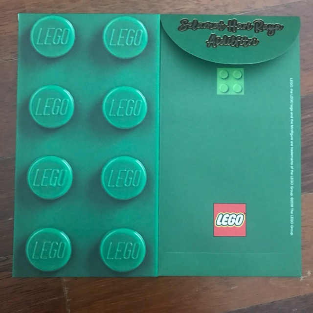 Lego Malaysia 2018 Green Raya Packet / Sampul Raya | Shopee Malaysia