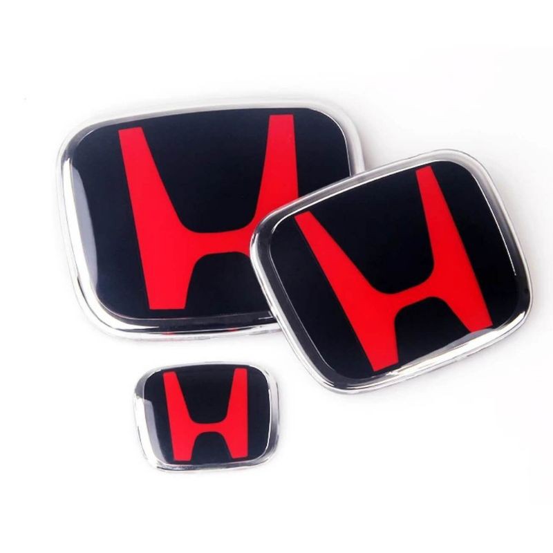 Honda Logo Emblem 75700-SNW-J01 (92mm x 75mm) | Shopee Malaysia