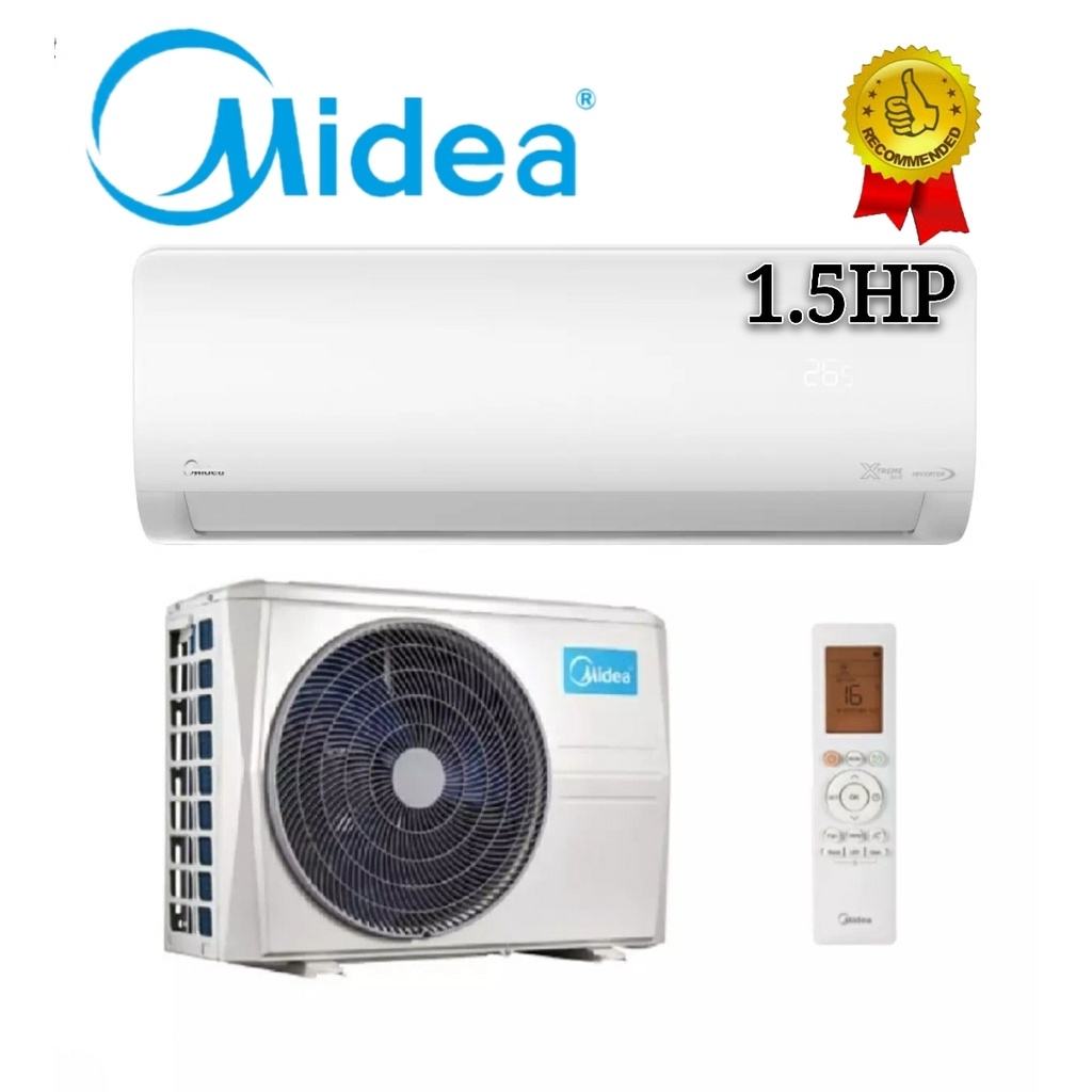 Midea 1 5hp Inverter Air Cond Xtreme Save Msxs 13crdn8 Air Conditioner