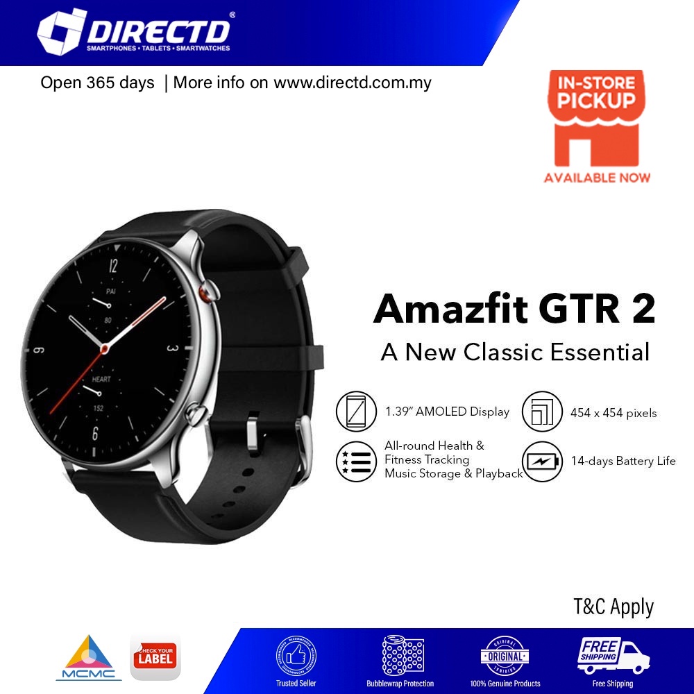 AMAZFIT GTR 2 ORIGINAL warranty by COMSAT AMAZFIT Authorised Distributor