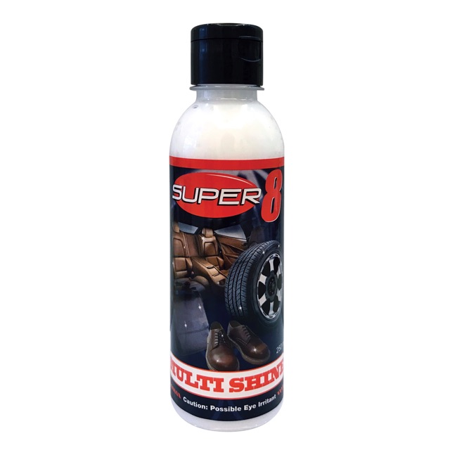 Super8 Multi Shine tayar kilat bumper leather shine tyre polish ...