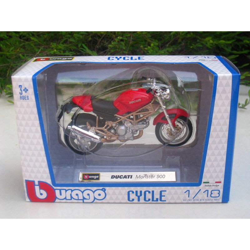 Burago 1:18 Ducati Monster 900