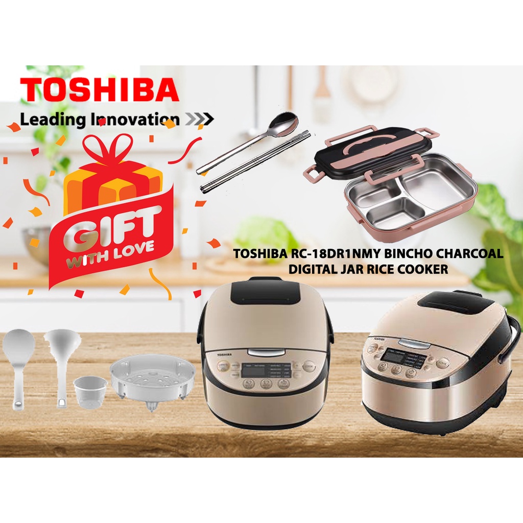 Toshiba RC-18DR1NMY Jar Rice Cooker Digital 1.8L Pot Thick 4.0MM