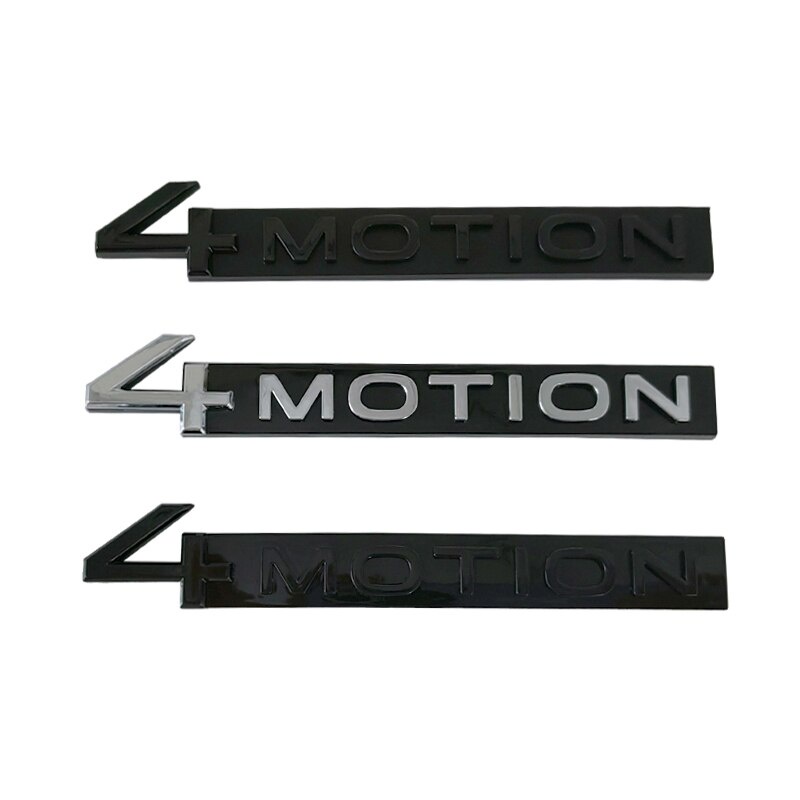 Car Trunk Sticker 4MOTION Rear Sticker For Volkswagen VW Tiguan Touareg ...