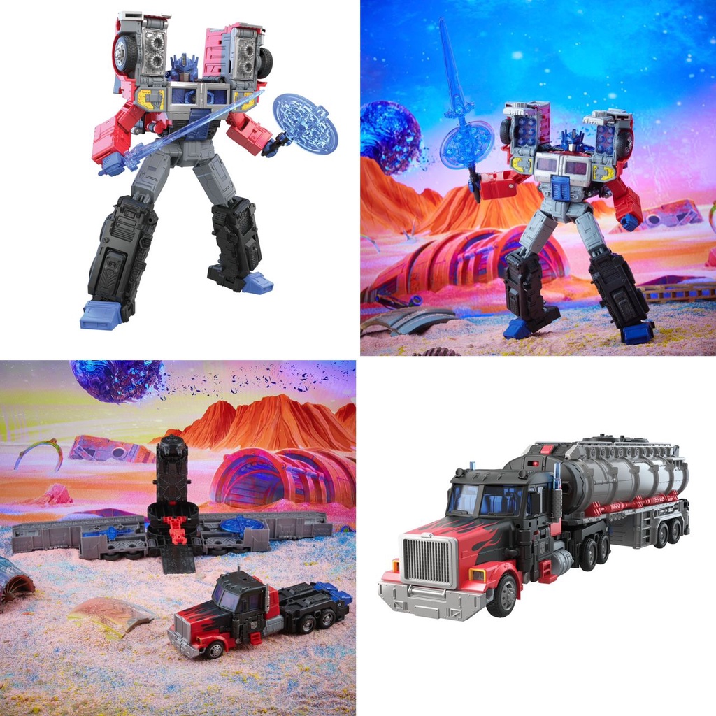 In Hand Images of Legacy Leader Laser Optimus Prime - Transformers