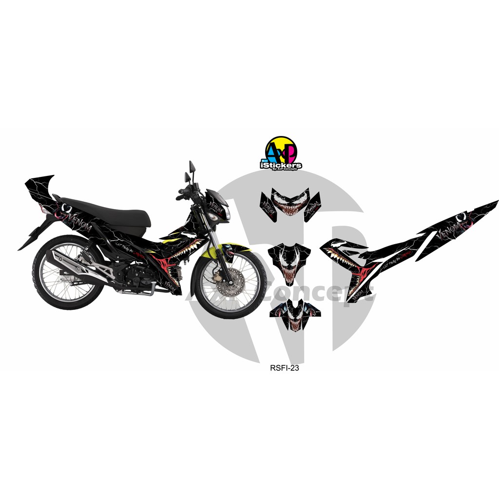 Honda RS125 FI Decal Kit RSFI-23 | Shopee Malaysia