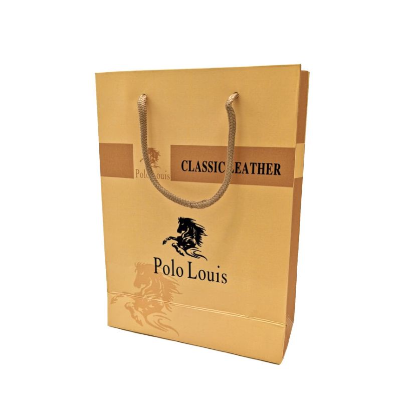 Add On Original Polo Louie Thick Paper Bag Polo Louis Gift Bag Small Size Shopee Malaysia