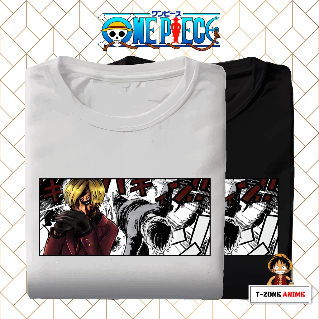 One Piece Vinsmoke Sanji Straw Hats Crew Manga Edition T Shirt Anime