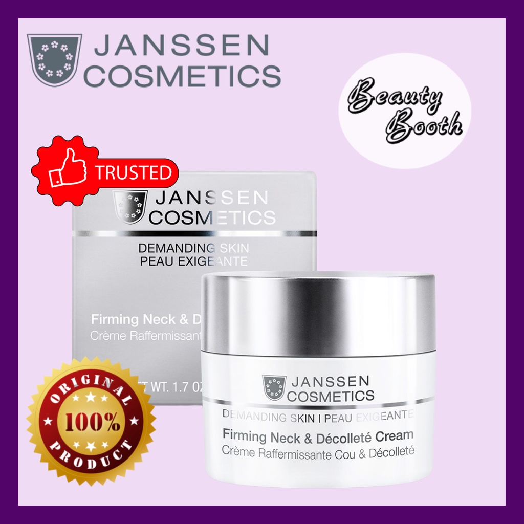 Janssen COSMETICS Firming Neck & Decollete Cream 50ml 150ml Shopee