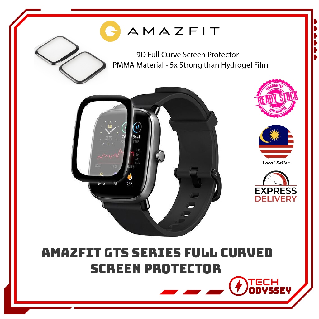 Amazfit GTS 4 Mini PMMA Full Coverage Screen Protector